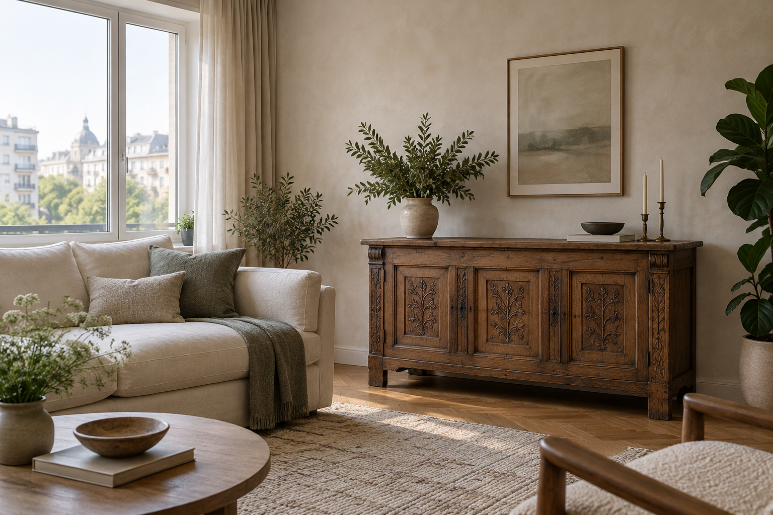 Stilul Jacobean în amenajări: lemn, sculptură și proporții fără decor de epocă